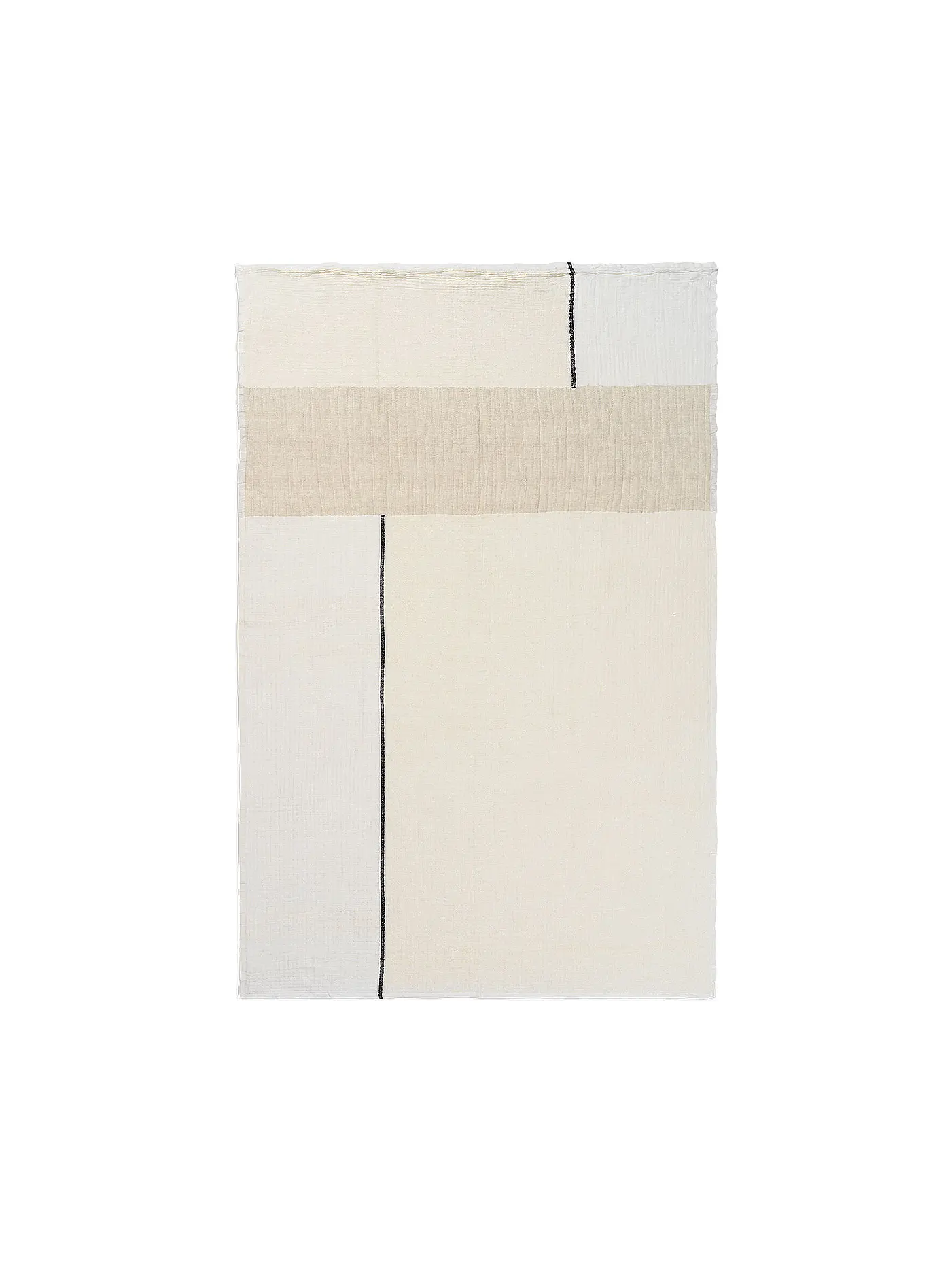 FERM LIVING | Decke - Dela Throw 120x170cm Natural Off White | 